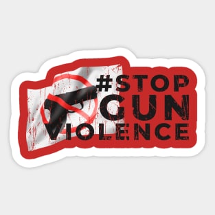 #stop gun violence Sticker